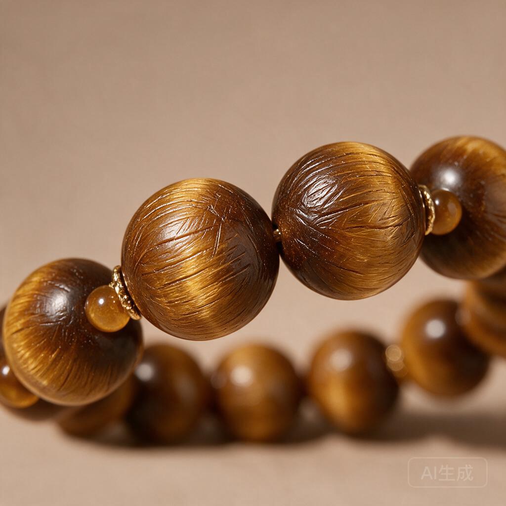 Tiger Eye Bead Bracelet - Image 2