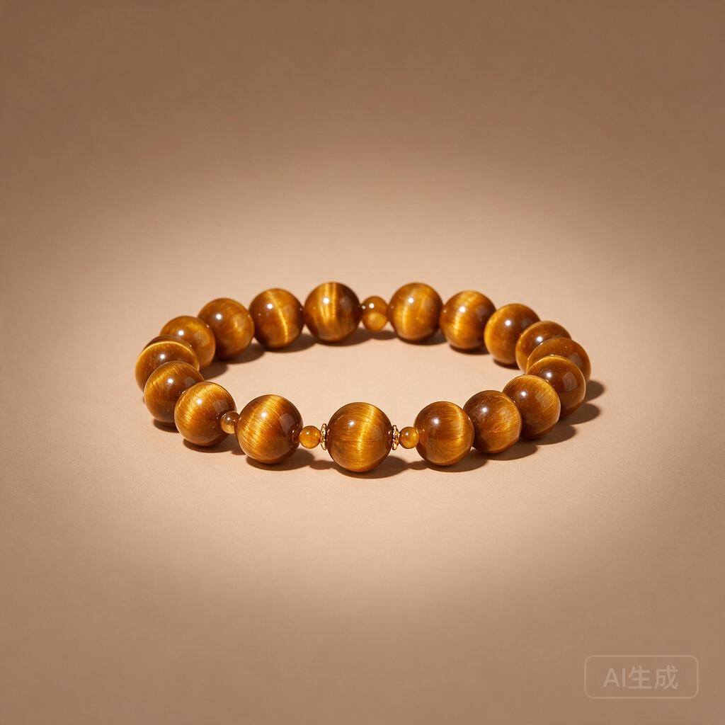 Tiger Eye Bead Bracelet