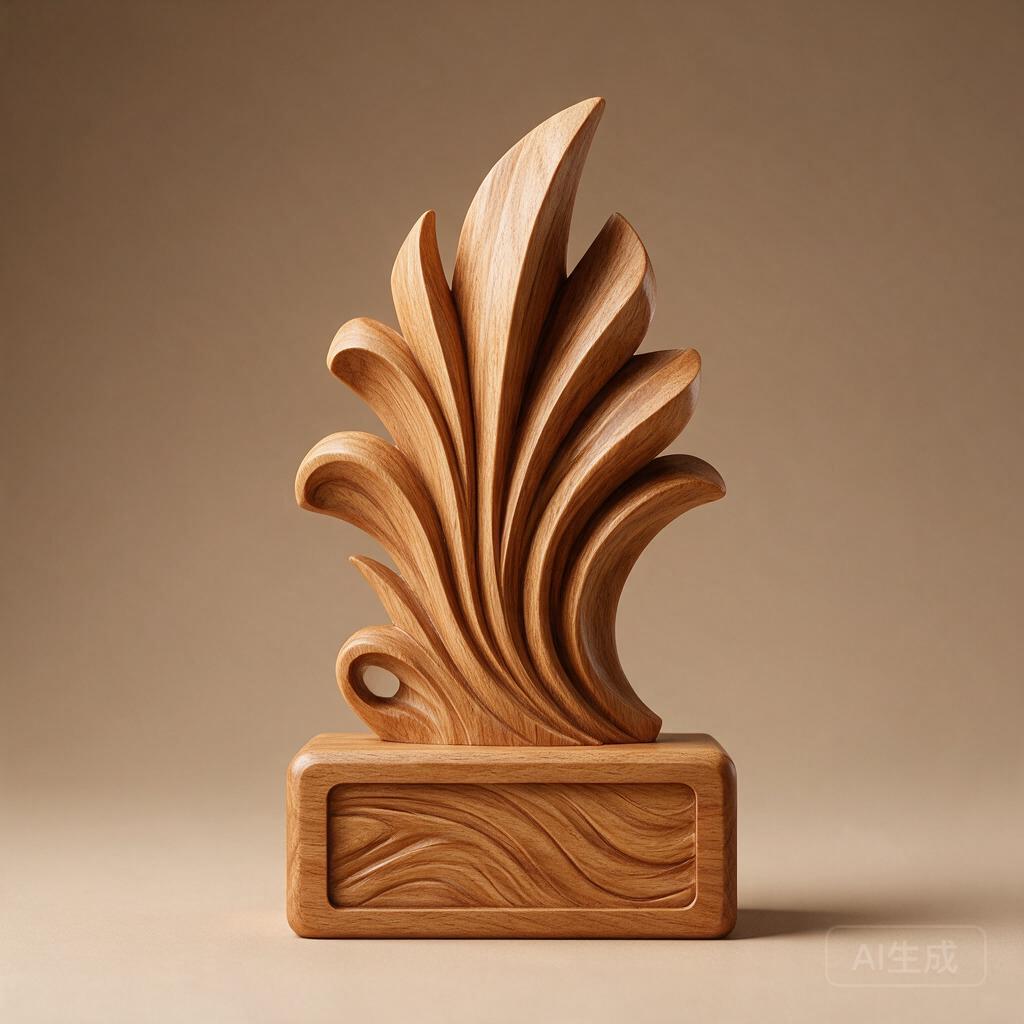 Wooden Appreciation Trophy