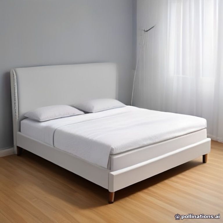 Bed Frame Full Size Upholstered Headboard Platform No Box Spring