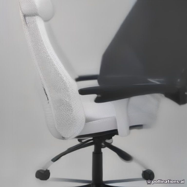 Office Chair Ergonomic Mesh Lumbar Support Adjustable Swivel Armrest
