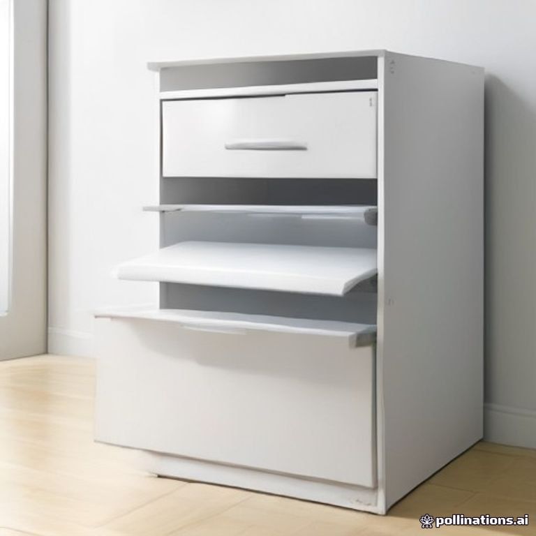 Filing Cabinet 5 Drawer Metal Locking Office Storage Vertical