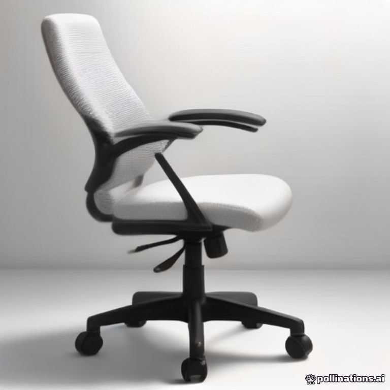 Office Chair Ergonomic Mesh Mid Back Lumbar Support Adjustable Swivel