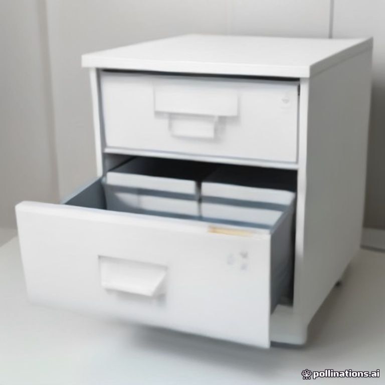 Filing Cabinet 4 Drawer Lateral Metal Locking Office Storage Wide