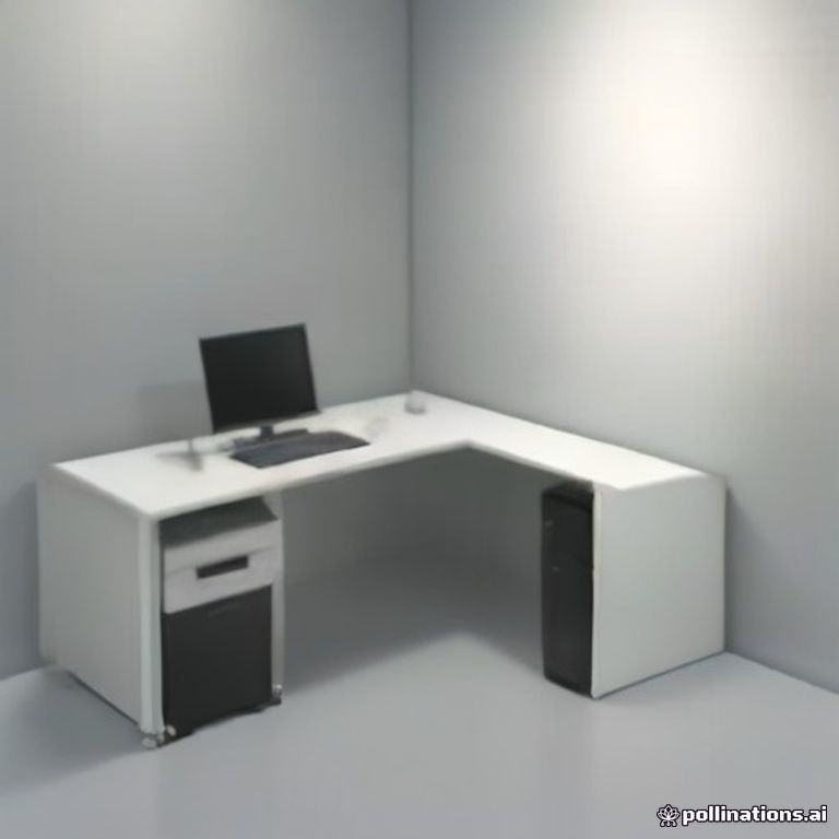 Office Desk 55 Inch L Shaped Corner Workstation Glass Metal Frame