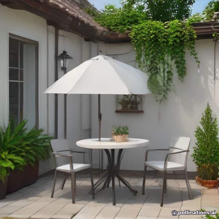 Patio Table 30 Inch Square Bistro Outdoor Garden Balcony Metal