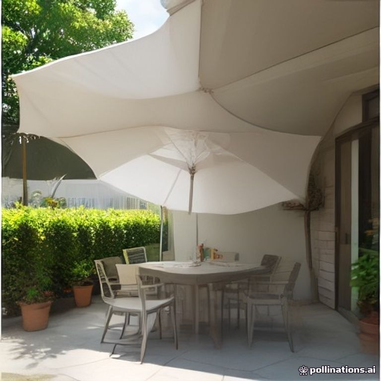 Patio Umbrella 7ft Outdoor Garden Sun Shade Market Crank Tilt