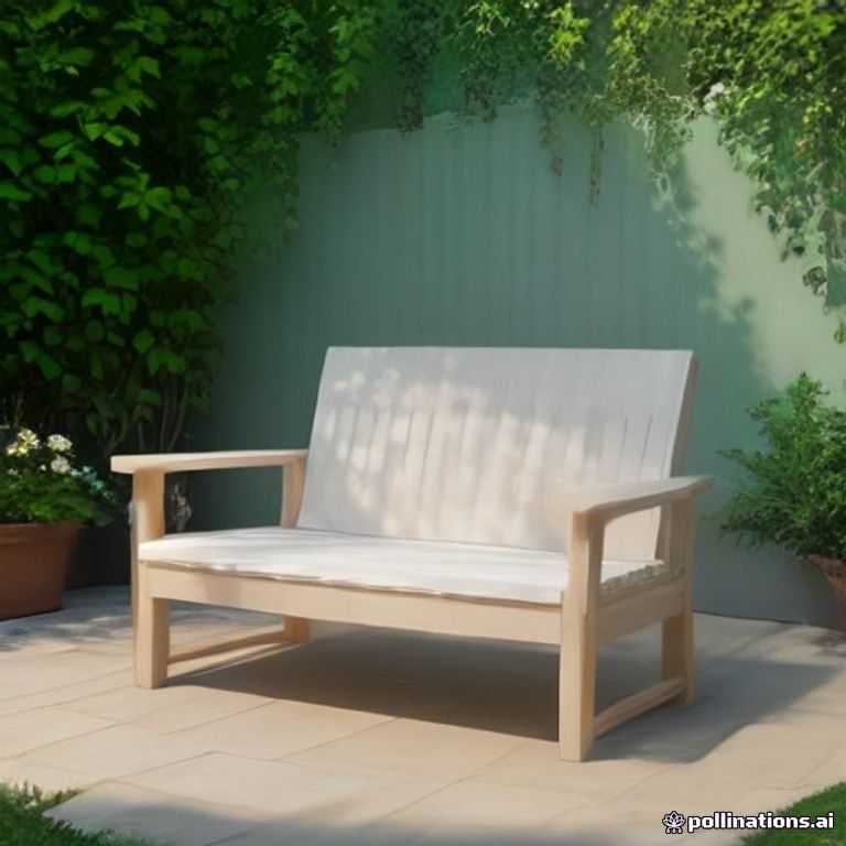 Outdoor Bench 52 Inch Wood Garden Patio Love Seat Seating 2 Person