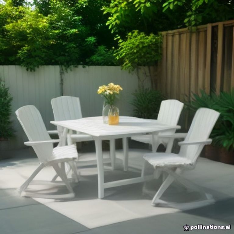 Patio Chair 3 Pack Adirondack Folding Plastic Outdoor Garden Lawn