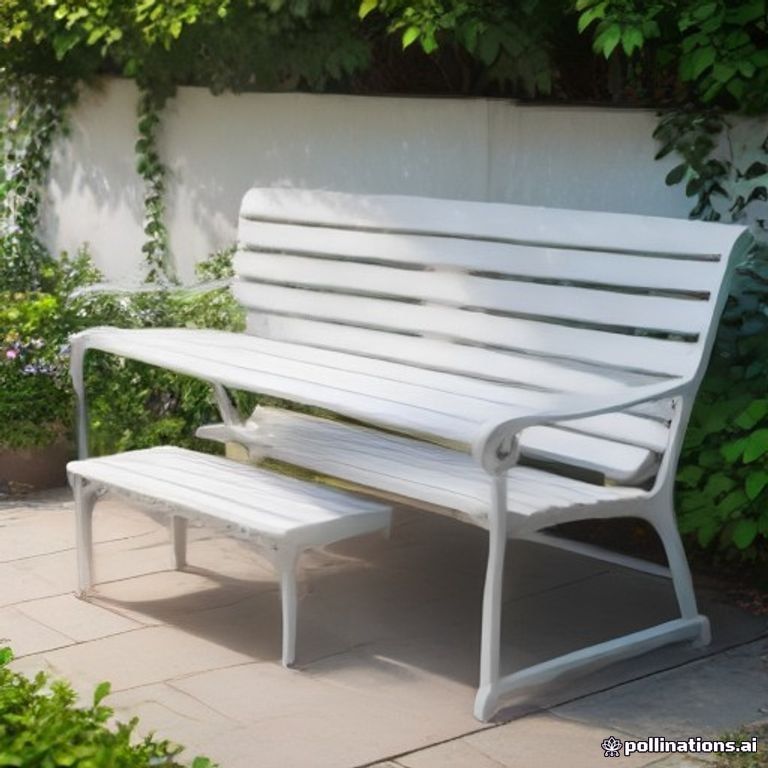Outdoor Bench 48 Inch Cast Iron Garden Patio Park Seating Heavy Duty