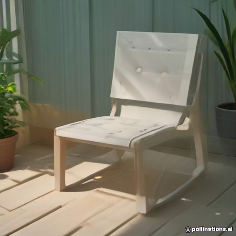 Patio Chair 4 Pack Rocking Wood Outdoor Garden Porch Lawn Seat